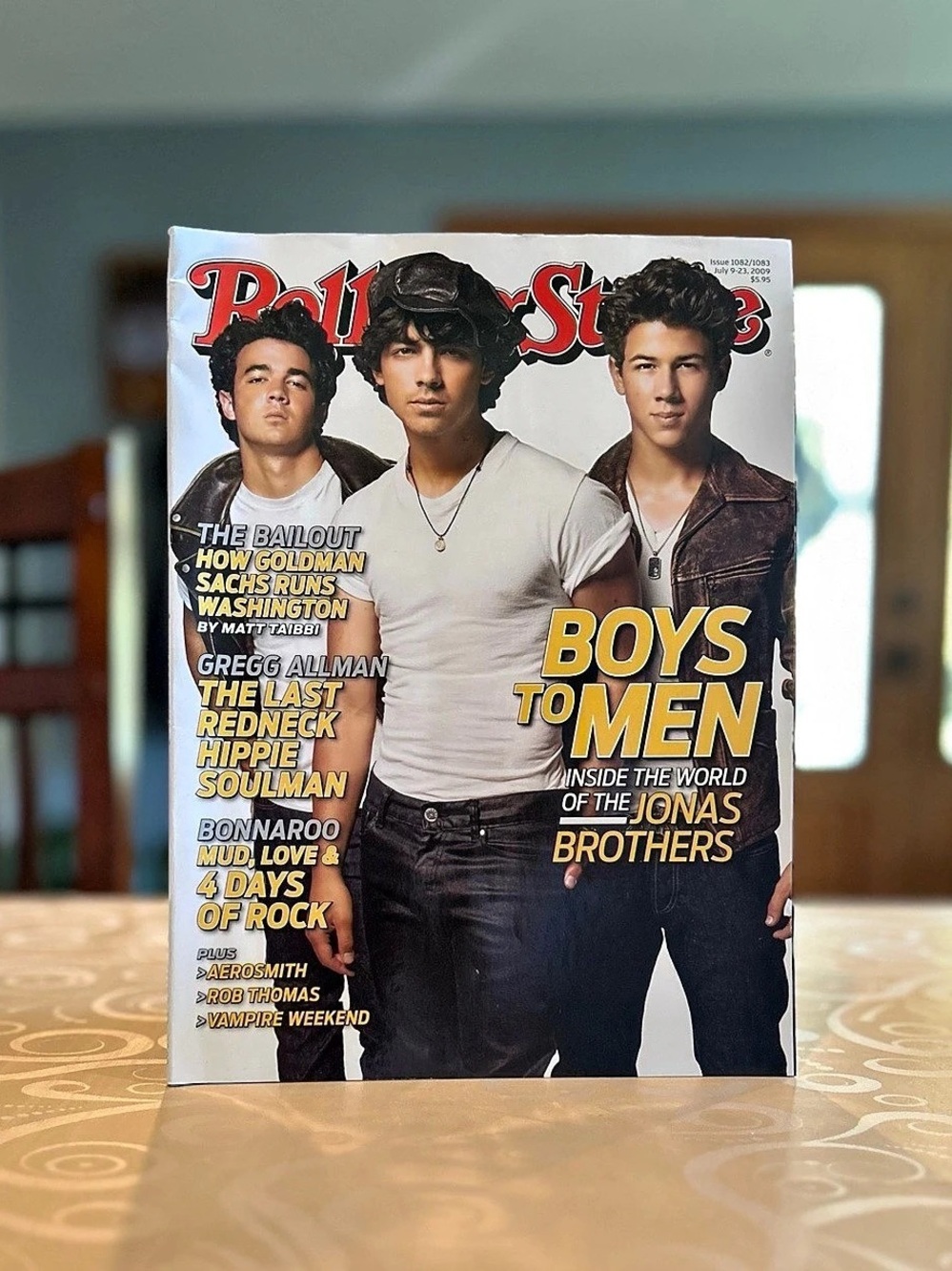 Rolling Stone Magazine Issue #1082/1083 Jonas Brothers Cover